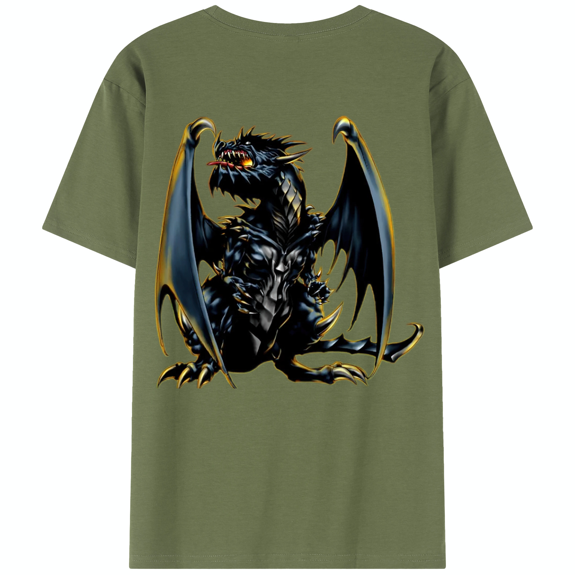 （画像用） 遊☆戯☆王 Yu-Gi-Oh! 綿100％半袖Tシャツ（背面プリント）